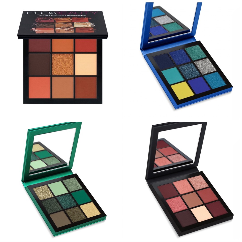 NEW Huda Beauty Obsessions Palettes Bundle
